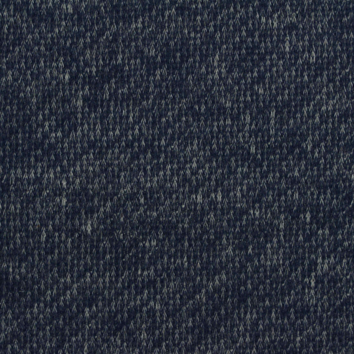 Dark Blue Marl French Terry, Cotton-Poly, 200 gsm