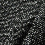 Black Marl French Terry, Viscose-Poly — texture
