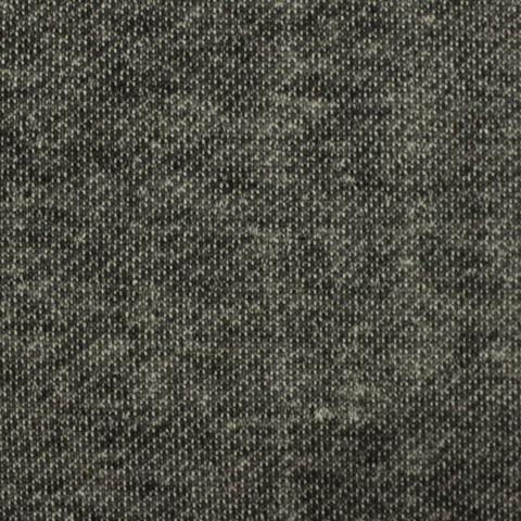 100% Polyester French Terry Fabric, 200 gsm, 170 cm — Grey