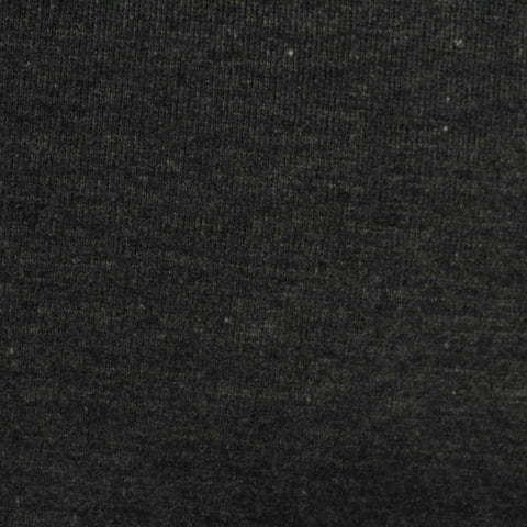 Charcoal Marl French Terry, Cotton-Poly