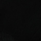 100% Polyester Chunky Knit Fabric, 187 gsm, 150 cm — Black