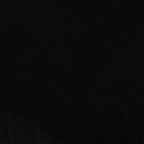 100% Polyester Chunky Knit Fabric, 187 gsm, 150 cm — Black