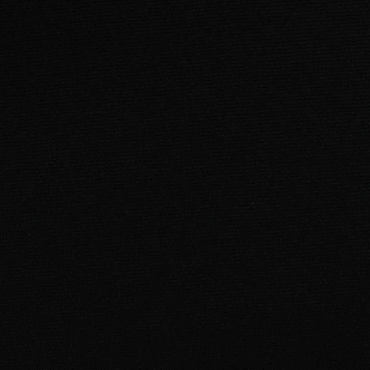 Brushed 100% Polyester Knit Fabric, 113 gsm, 160 cm — Black