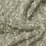 Polyester Metallic Chunky Knit Fabric, 175 gsm, 164 cm — Grey