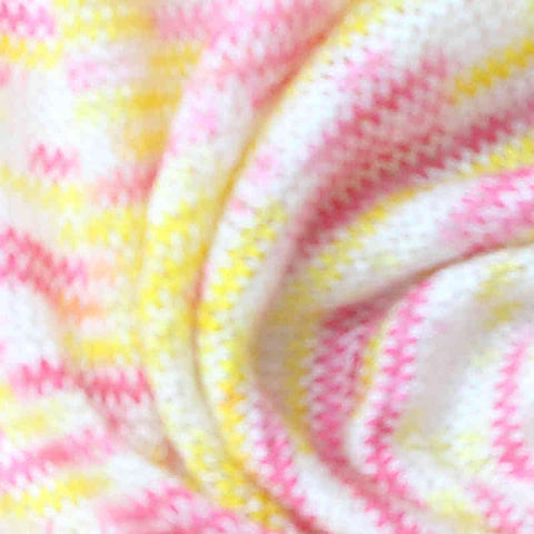 Pink Marl Chunky Knit, Polyester, 85 gsm