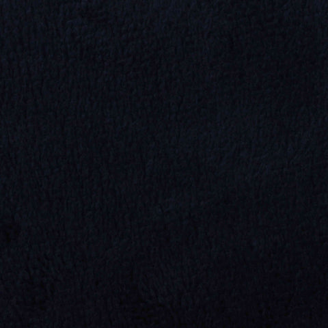 Brushed 100% Polyester Chunky Knit Fabric, 186 gsm, 160 cm — Navy