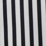 Black Vertical-Stripe Knit, Polyester — texture
