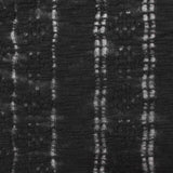 Black Textured-Stripe Chunky Knit, Cotton-Poly