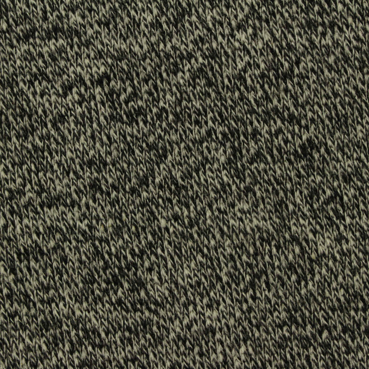 Black Marl French Terry, Cotton-Poly, 240 gsm, 168 cm