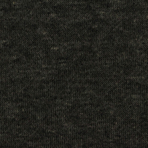 Brushed Polyester Cotton French Terry Fabric, 314 gsm, 165 cm — Grey