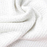 Light Grey Marl Chunky Knit, Cotton-Poly