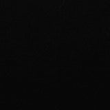100% Polyester Knit Fabric, 460 gsm, 155 cm — Black