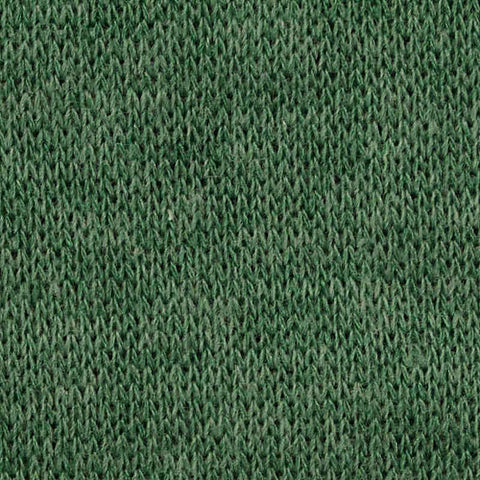 Heathered Green Marl French Terry, Poly-Cotton