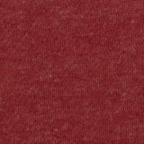 Brushed Polyester Cotton French Terry Fabric, 270 gsm, 170 cm — Red