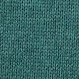Heathered Teal Marl Chunky Knit, Polyester — texture