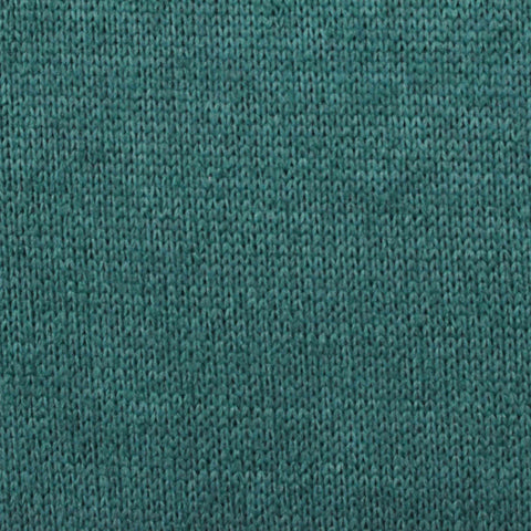 Heathered Teal Marl Chunky Knit, Polyester, 267 gsm