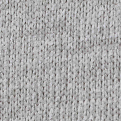 Light Grey Heathered-Marl Chunky Knit, Polyester, 332 gsm