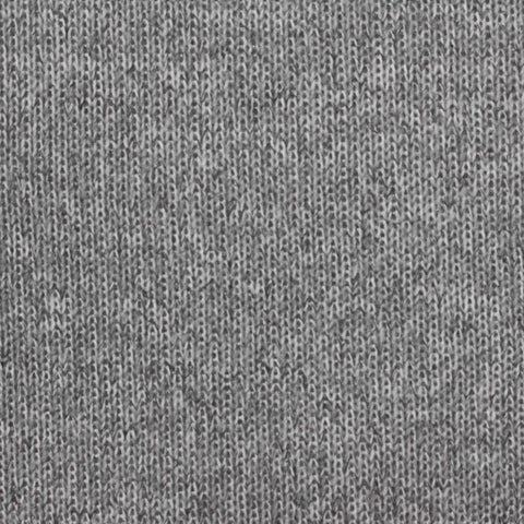 Grey Heathered-Marl Knit, Polyester, 260 gsm