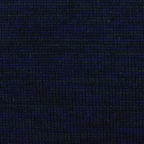Dark Blue Marl Chunky Knit, Polyester, 309 gsm