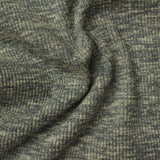 Grey Marl Rib Knit, Cotton-Poly