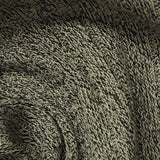Dark Grey Marl Rib Knit — texture