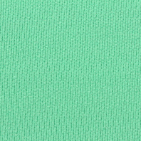 Rib Knit Fabric, 232 gsm, 125 cm — Green