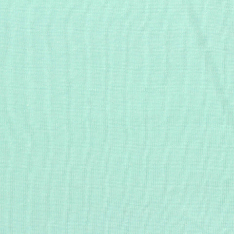 Cotton Polyester Rib Knit Fabric, 176 gsm, 175 cm — Green