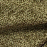 Brown Heathered-Marl Rib Knit, Polyester — texture