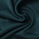 100% Polyester Rib Knit Fabric, 329 gsm, 165 cm — Green