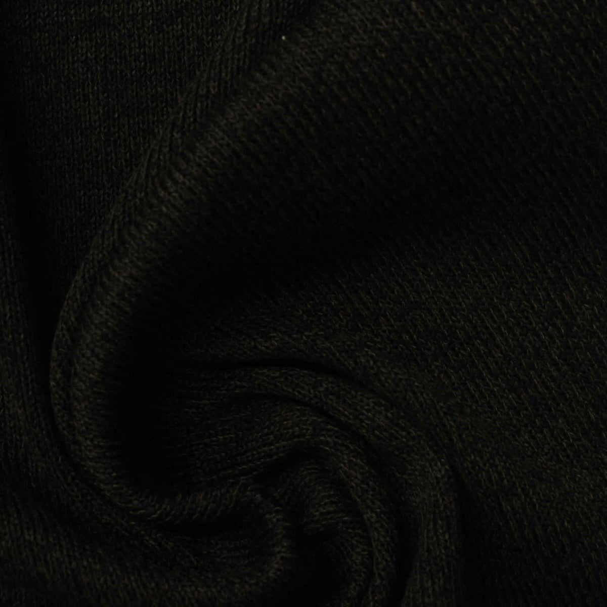 100% Polyester Rib Knit Fabric, 282 gsm, 160 cm — Green