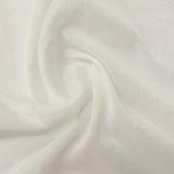 100% Polyester Jersey Knit Fabric, 110 gsm, 106 cm — White