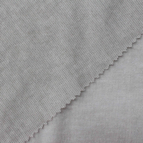 100% Polyester Chunky Knit Fabric, 111 gsm, 160 cm — Grey