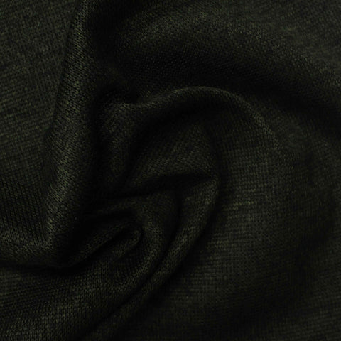 100% Polyester Chunky Knit Fabric, 226 gsm, 165 cm — Green