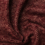 100% Polyester Chunky Knit Fabric, 200 gsm, 150 cm — Red