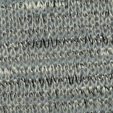 Grey Heathered-Marl Chunky Knit, Poly-Viscose — texture