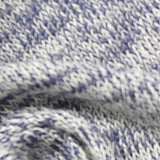 Blue Marl Chunky Knit, Viscose-Poly — texture