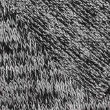 Black Marl Chunky Knit, Poly-Viscose — texture