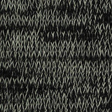 Black Marl Chunky Knit, Poly-Viscose — texture