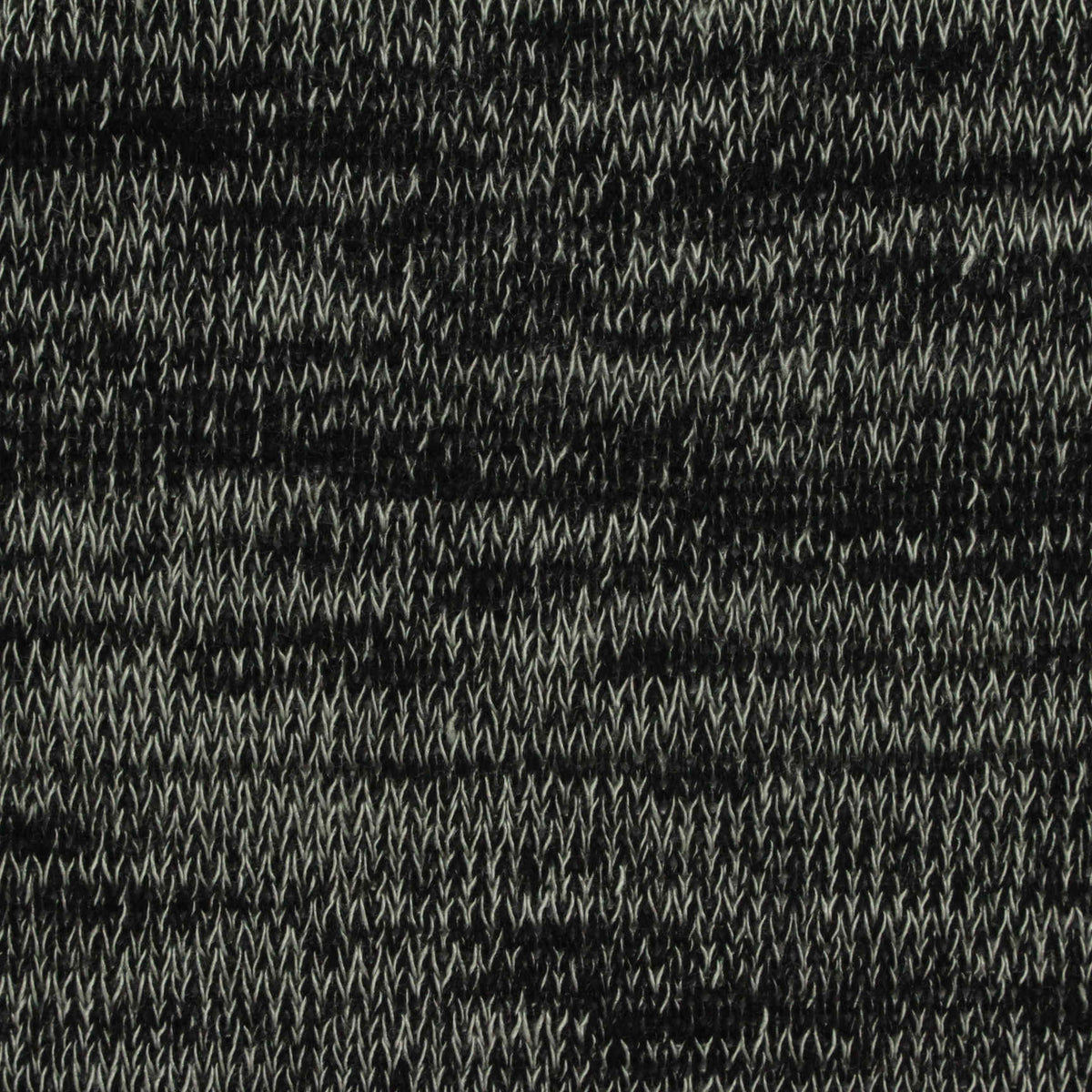 Black Marl Chunky Knit, Poly-Viscose, 182 gsm, 160 cm, ref EF-219583