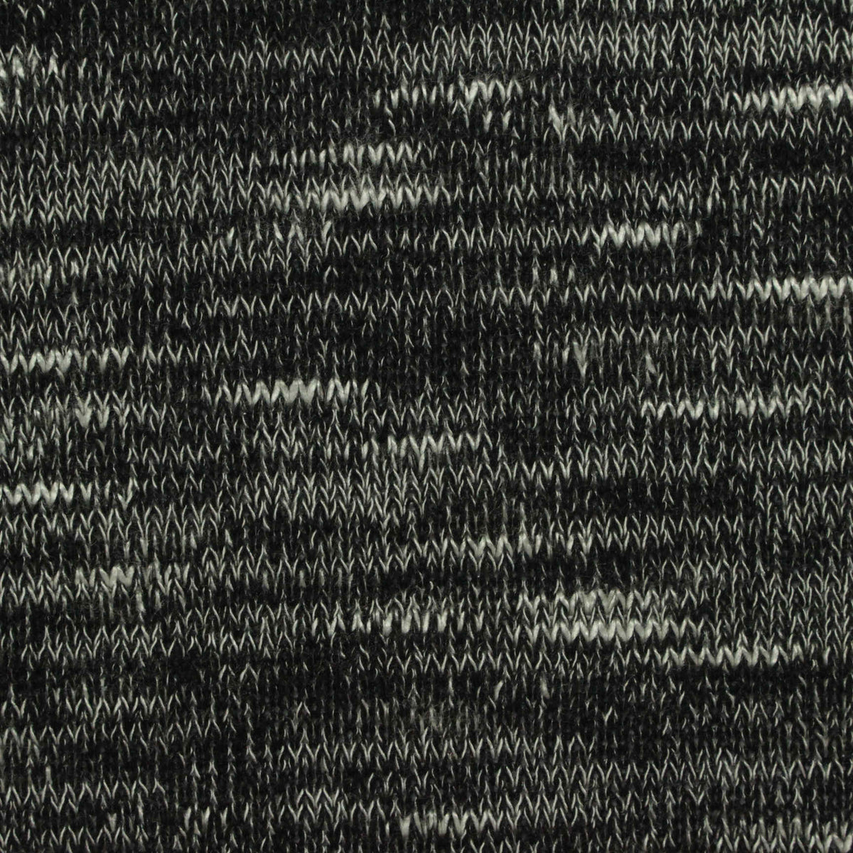Black Marl Chunky Knit, Poly-Viscose, 182 gsm, 160 cm, ref EF-219586