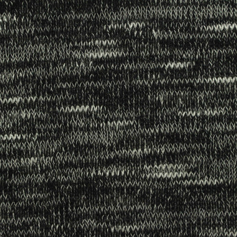 Black Marl Chunky Knit, Poly-Viscose, 182 gsm, 160 cm, ref EF-219586
