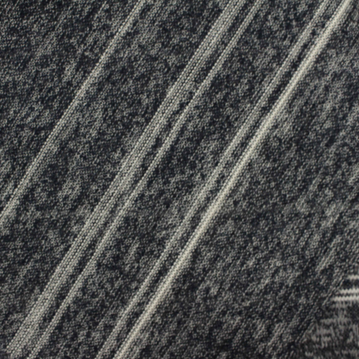 Light Grey Stripes Jersey Knit, Polyester