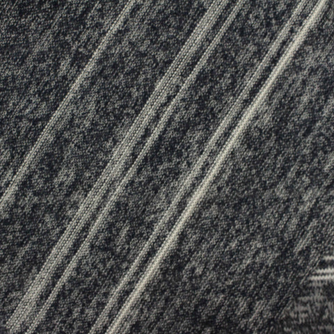 Light Grey Stripes Jersey Knit, Polyester