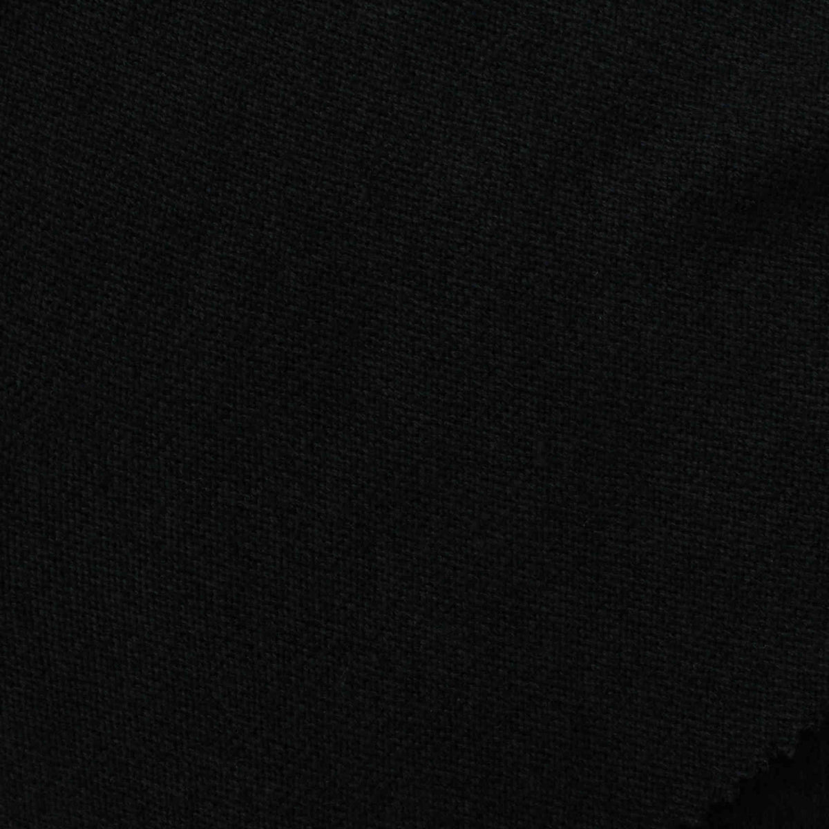 Cotton Viscose Stretch Jersey Knit Fabric, 180 gsm, 140 cm — Black