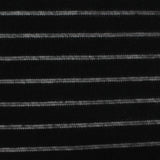 Grey Horizontal-Stripe Chunky Knit, Polyester