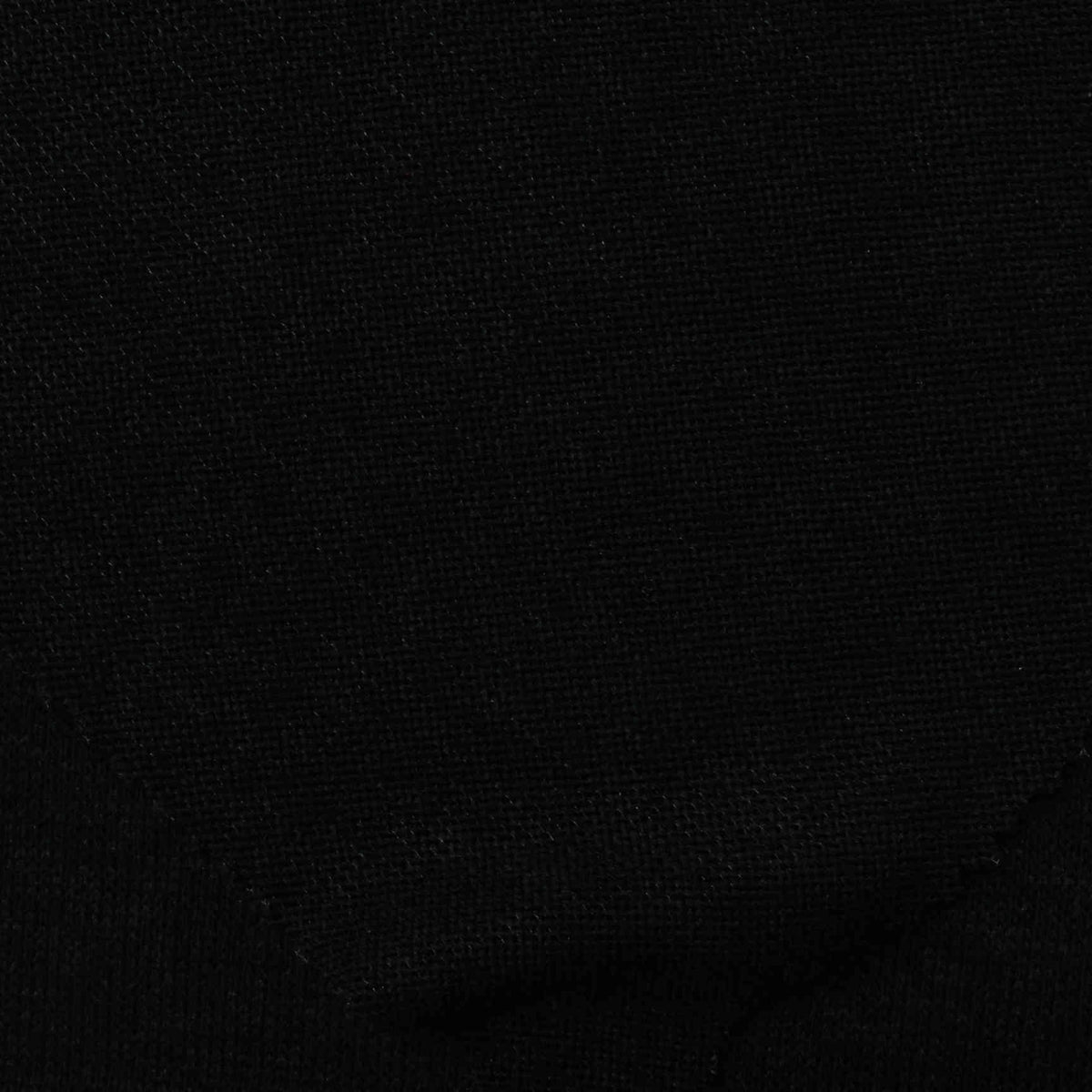 Polyester Viscose Stretch Chunky Knit Fabric, 189 gsm, 160 cm — Black