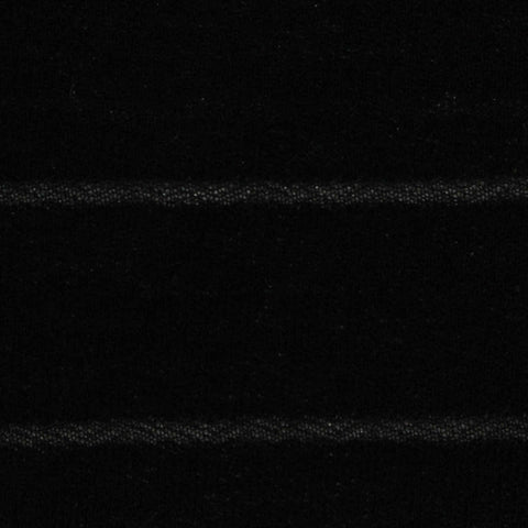 Acrylic Chunky Knit Fabric, 127 gsm, 180 cm — Black
