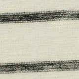 Black Horizontal-Stripe Chunky Knit, Poly-Viscose — texture