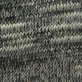 Black Marl Chunky Knit, Viscose-Poly — texture