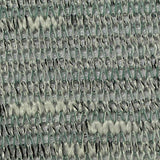 Heathered Green Marl Chunky Knit, Poly-Viscose — texture